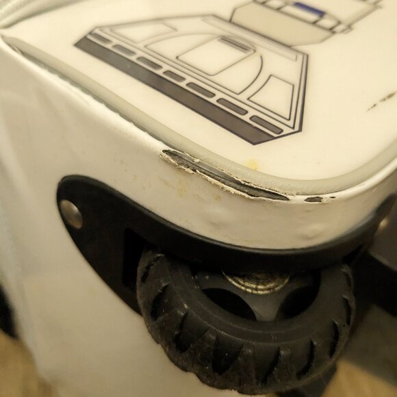 Disney Store Star Wars R2D2 Rolling Suitcase Luggage With Light And Sounds WORKS - Picture 11 of 15